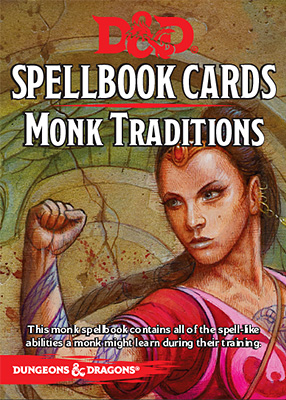 D&D SpellBook Cards: Monk Tradition